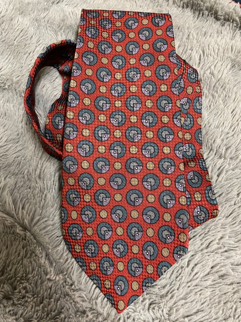 Liberty of London 100% silk Red Patterned Necktie